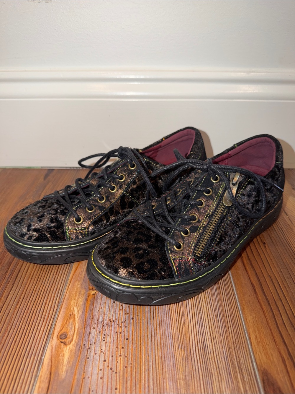 L'ARTISTE DANLI-CHEETA SNEAKERS Size 36